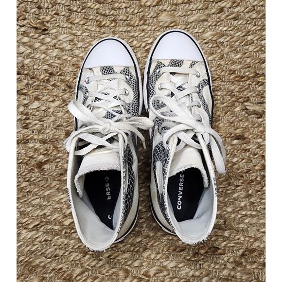 Converse Taylor Swift Reputation Era Snake Van Halen Sneakers Women's 11, Mens 9 - Picture 9 of 12